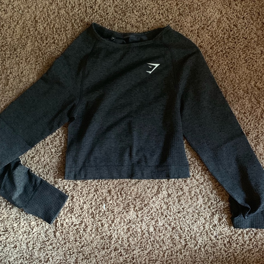 Gymshark seamless long sleeve crop